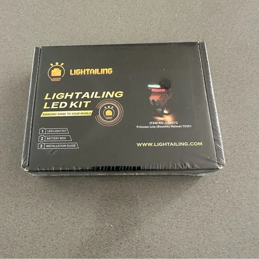 LIGHTAILING Led Lighting Kit for Lego  Princess-Leia (Boushh) Helmet